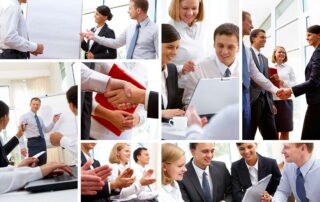 A collage of business people in the Federal Government. | Revolutionary Solutions A collage of business people in the Federal Government.