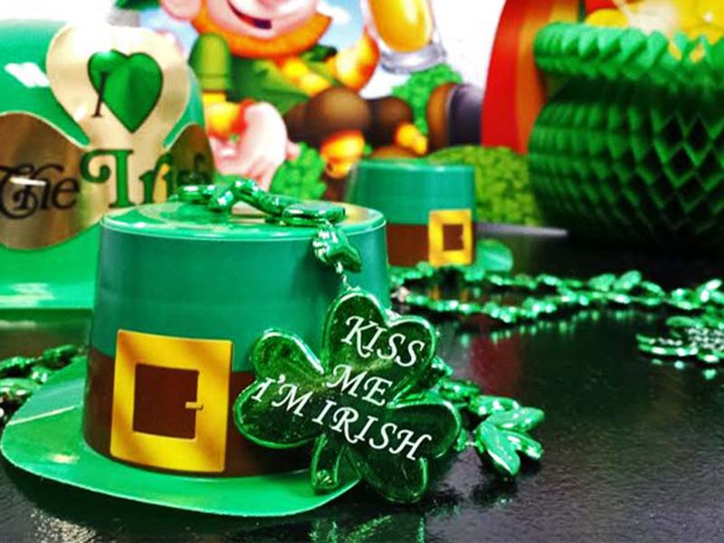 St. Patrick's Day party ideas with Federal Government support and GSA assistance.